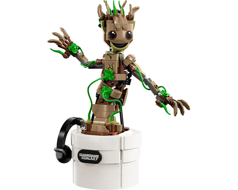 LEGO Super Heroes 76297 - Dancing Groot - Authentic LEGO Set Image 4