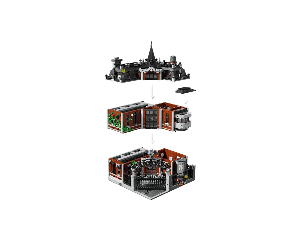 LEGO Super Heroes 76300 - Arkham Asylum - Authentic LEGO Set Image 7
