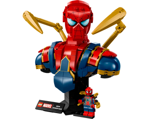 LEGO Super Heroes 76326 - Iron Spider-Man Bust - Authentic LEGO Set Image 7