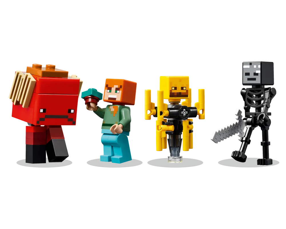 LEGO Minecraft 21266 - The Nether Lava Battle - Authentic LEGO Set Image 6