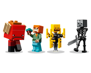 LEGO Minecraft 21266 - The Nether Lava Battle - Authentic LEGO Set Image 6