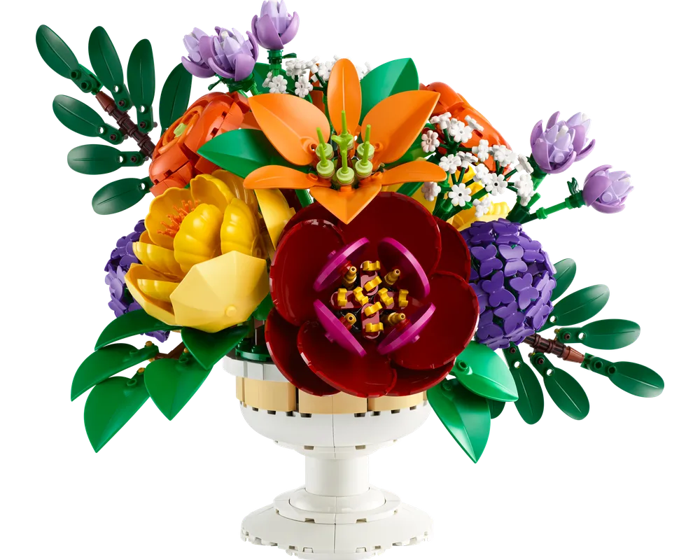 LEGO Botanicals 10345 - Flower Arrangement - Authentic LEGO Set Image 2