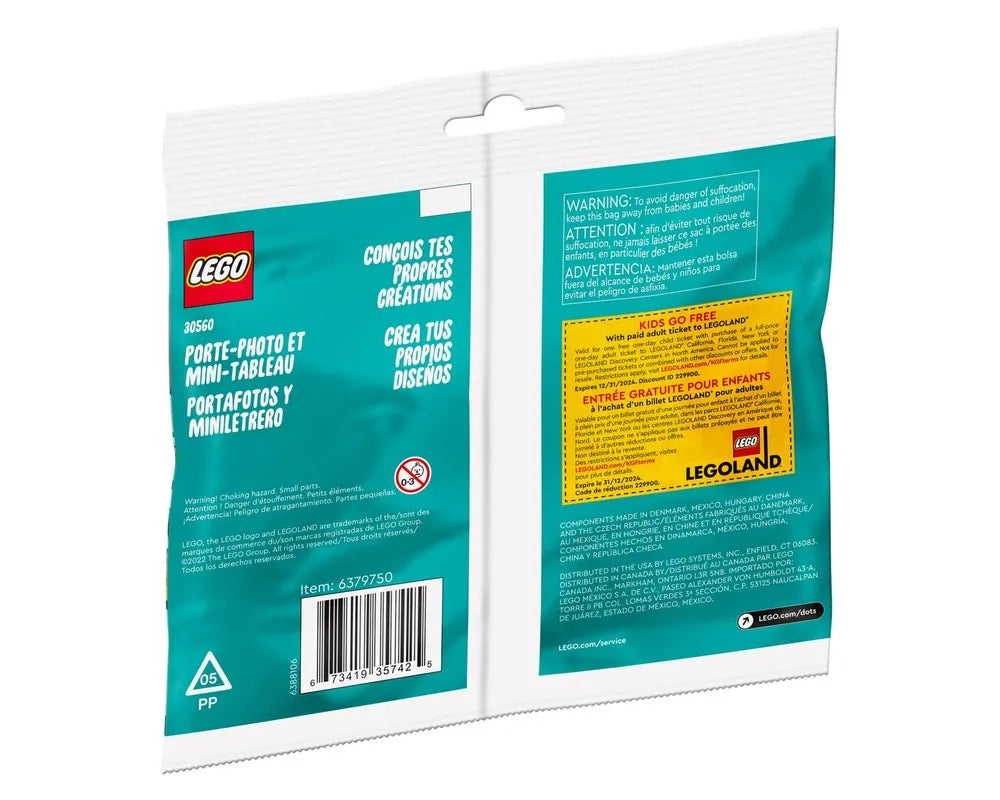 =LEGO Dots 30560 - Photo Holder & Mini Board polybag - Authentic LEGO Set Image 4