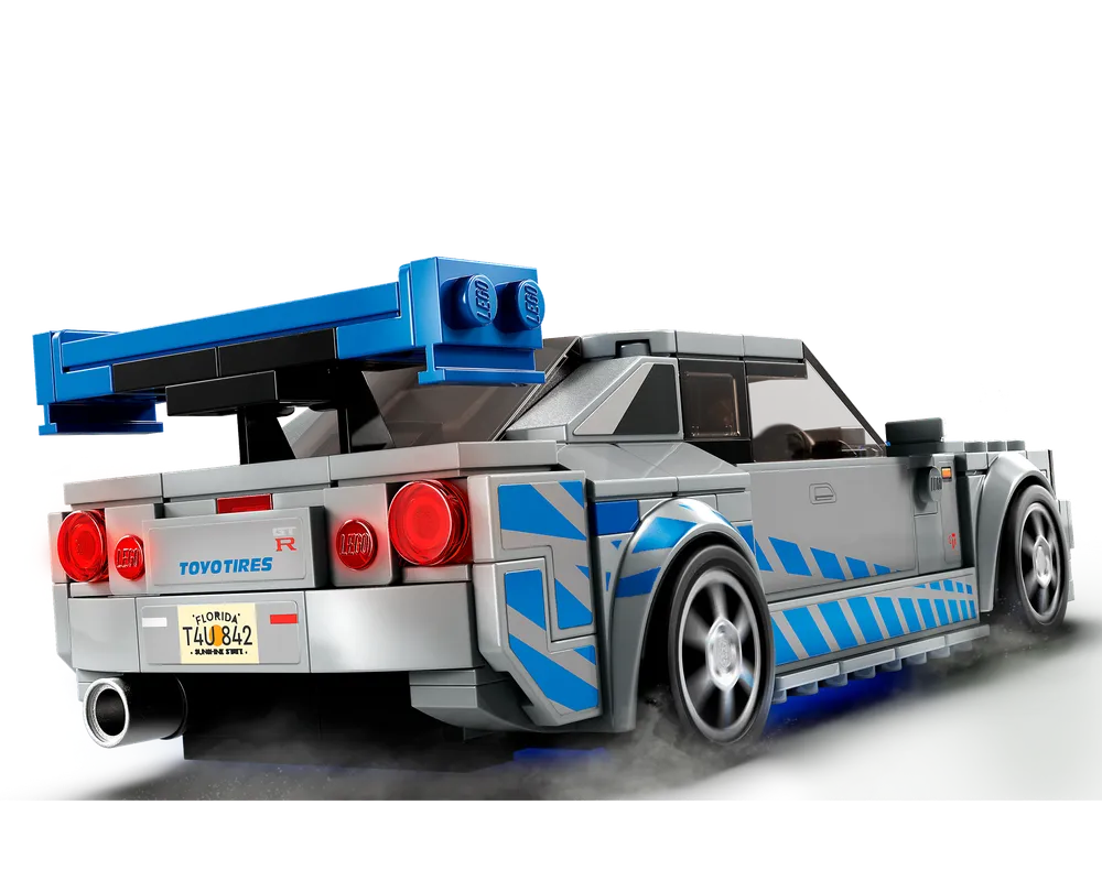 =LEGO SPEED CHAMPIONS 76917 - 2 Fast 2 Furious Nissan Skyline GT-R (R34) - Authentic LEGO Set Image 8