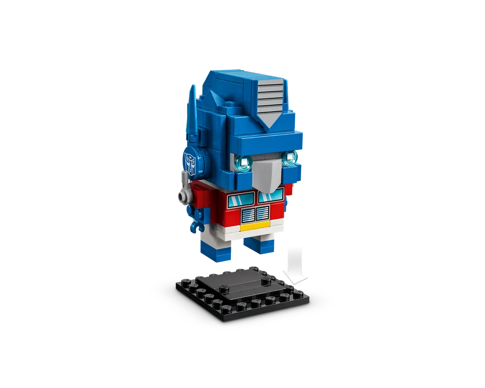 LEGO BrickHeadz 40803 - Optimus Prime Robot & Vehicle - Authentic LEGO Set Image 6
