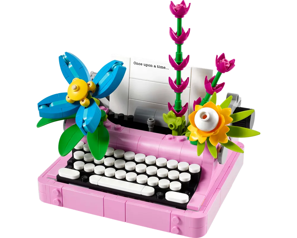 LEGO Creator 31169 - Typewriter with Flowers - Authentic LEGO Set Image 3
