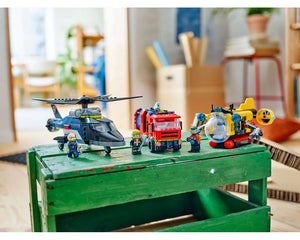 LEGO City 60462 - Helicopter, Fire Truck & Submarine Remix - Authentic LEGO Set Image 11