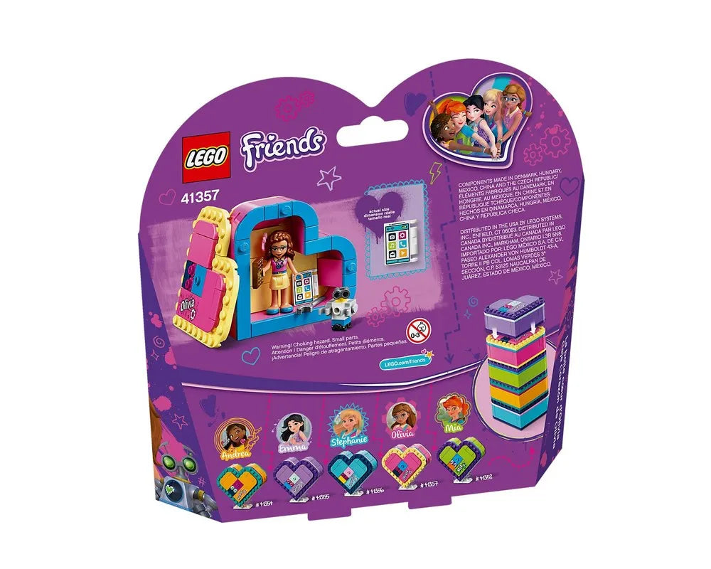 LEGO Friends 41357 - Olivia's Heart Box - Authentic LEGO Set Image 3
