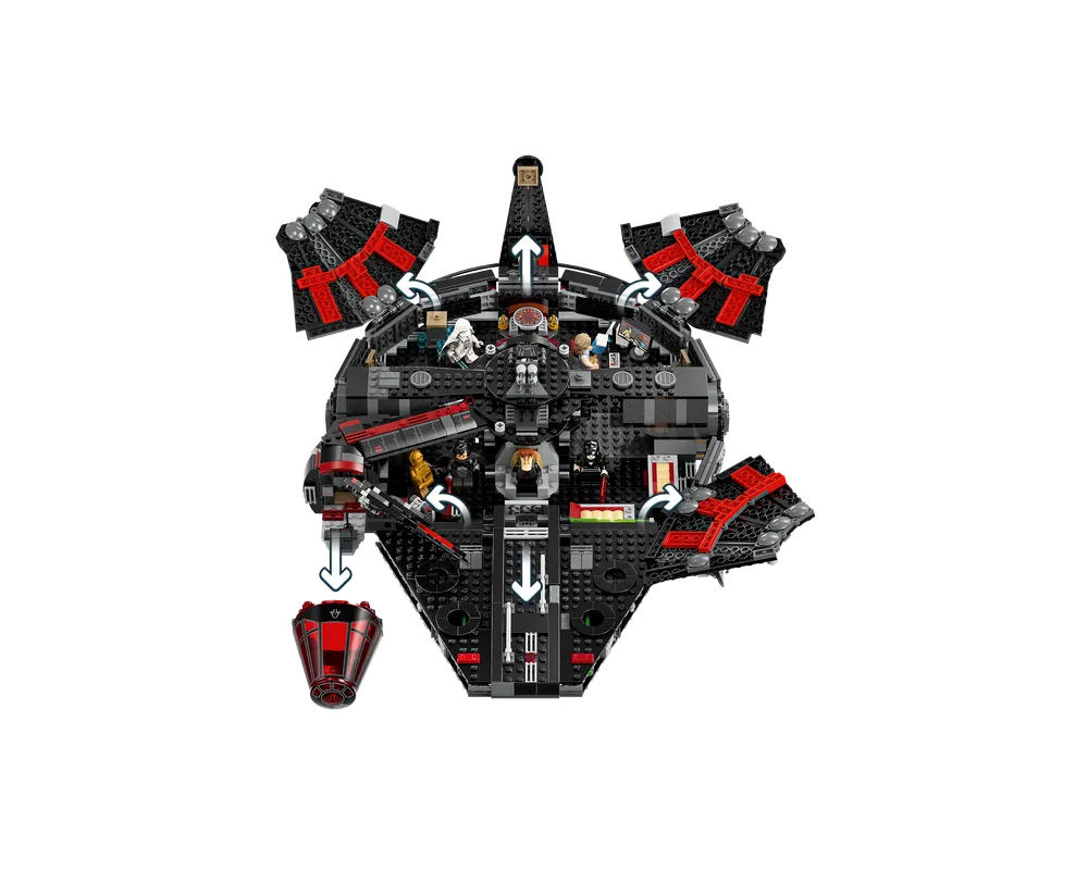 LEGO Star Wars 75389 - The Dark Falcon - Authentic LEGO Set Image 6