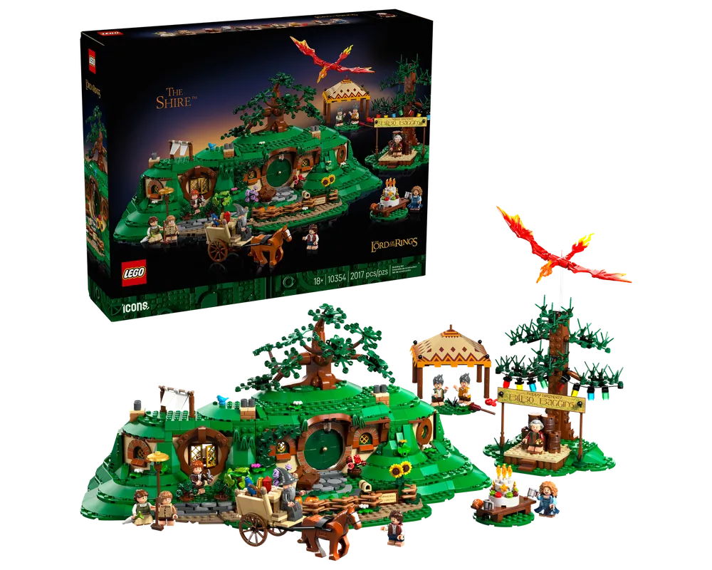 LEGO The Hobbit and The Lord of the Rings 10354 - The Shire - Authentic LEGO Set Main Image