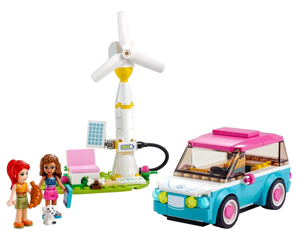 LEGO Friends 41443 - Olivia&#39;s Electric Car - Authentic LEGO Set Image 2