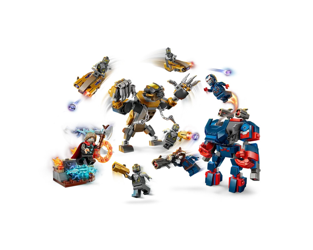 LEGO Super Heroes 76322 - Avengers: Endgame Thor vs. Chitauri - Authentic LEGO Set Image 6