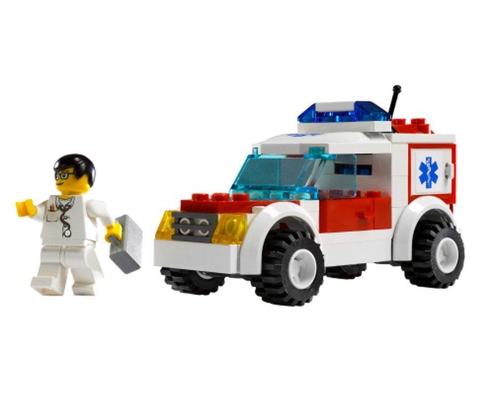 =LEGO City 7902 - Doctor's Car - Authentic LEGO Set Image 2