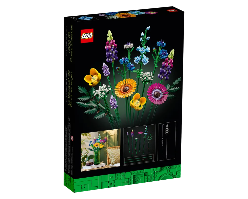 LEGO Botanicals 10313 - Wildflower Bouquet - Authentic LEGO Set Image 9