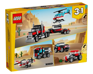 LEGO Creator 31146 - Flatbed Truck with Helicopter - Authentic LEGO Set Image 9