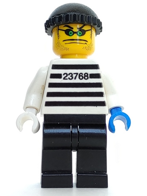 LEGO Minifigure ixs002 - Xtreme Stunts Brickster with Black Knit Cap - Authentic LEGO Minifigure Main Image