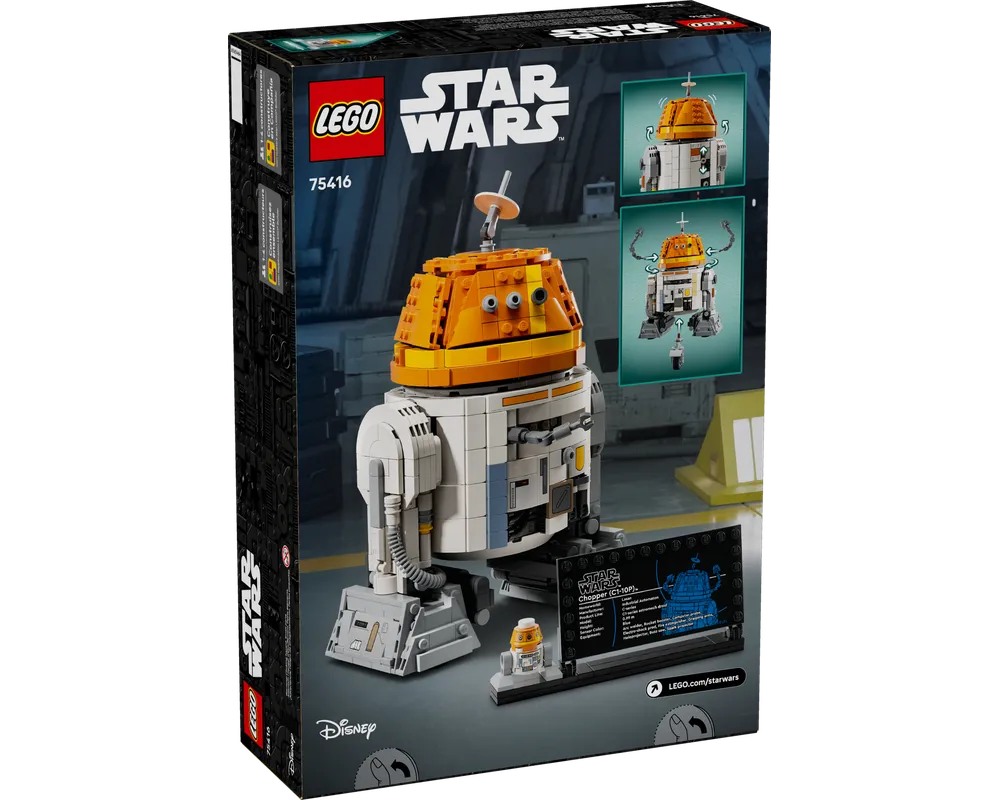 LEGO Star Wars 75416 - Chopper (C1-10P) - Authentic LEGO Set Image 3