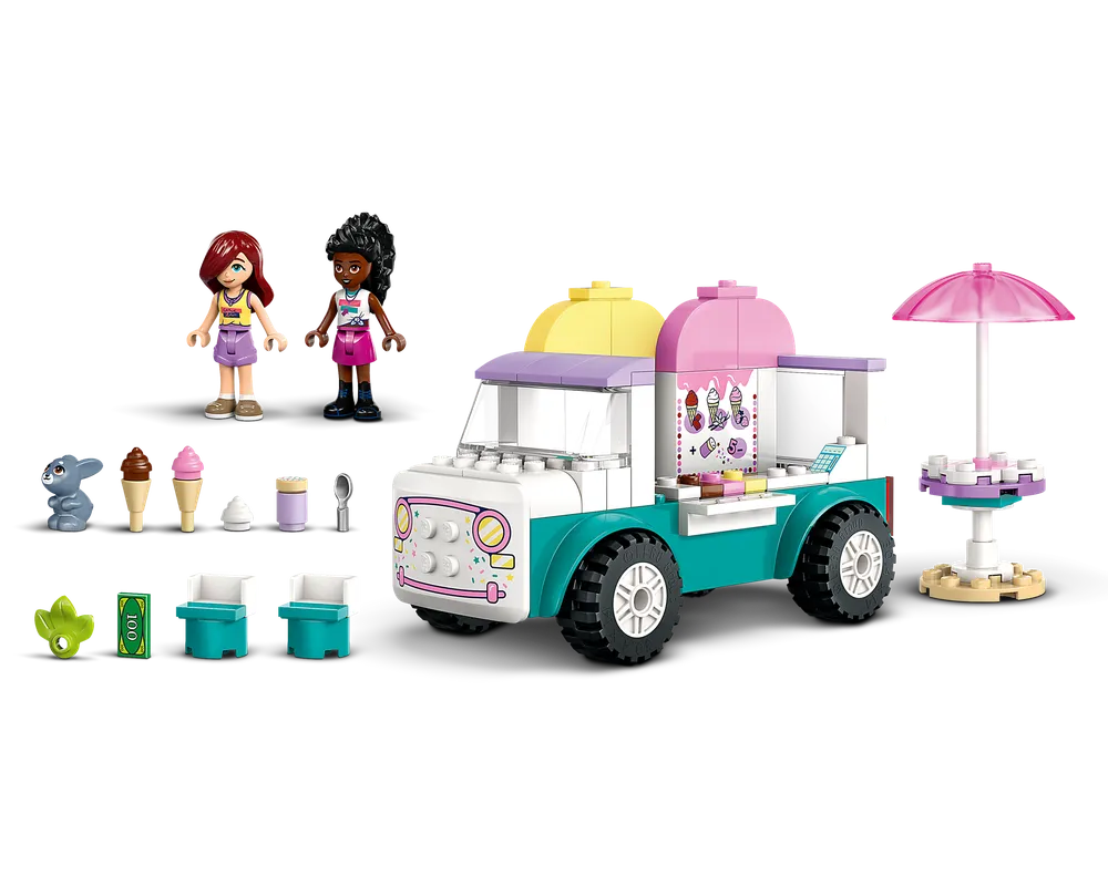 LEGO Friends 42644 - Heartlake City Ice Cream Truck - Authentic LEGO Set Image 6