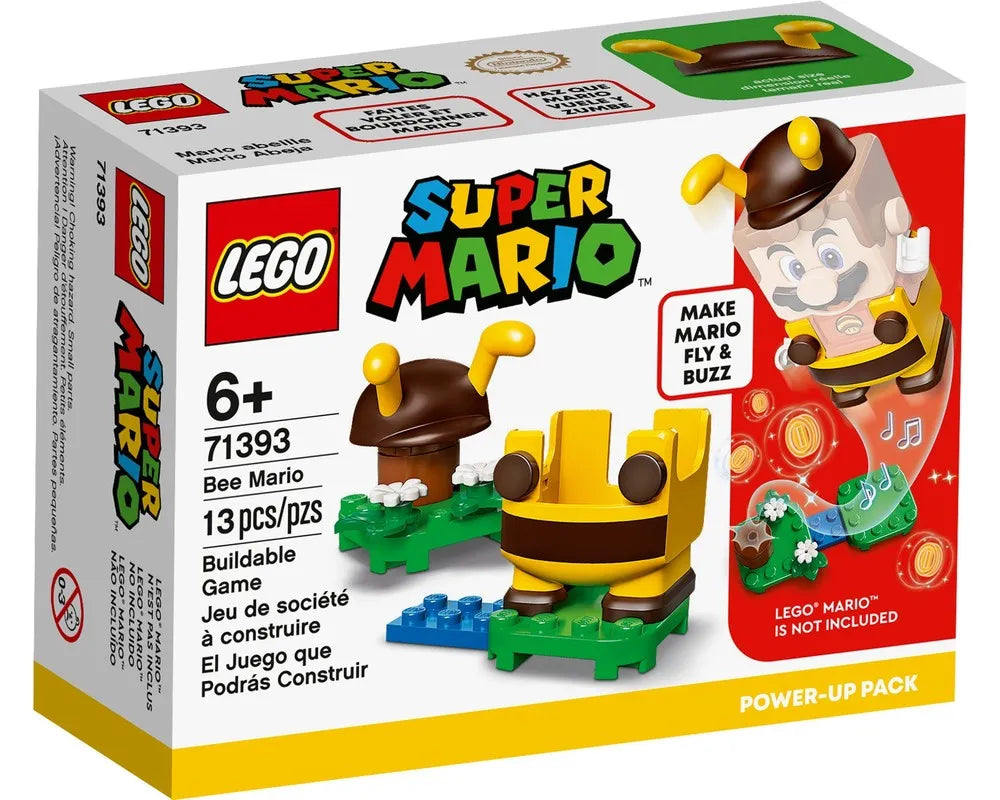 =LEGO Super Mario 71393 - Bee Mario - Power-Up Pack - Authentic LEGO Set Main Image