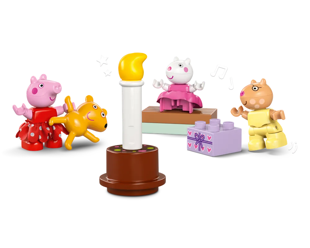 LEGO DUPLO 10433 - Peppa Pig Birthday House - Authentic LEGO Set Image 3