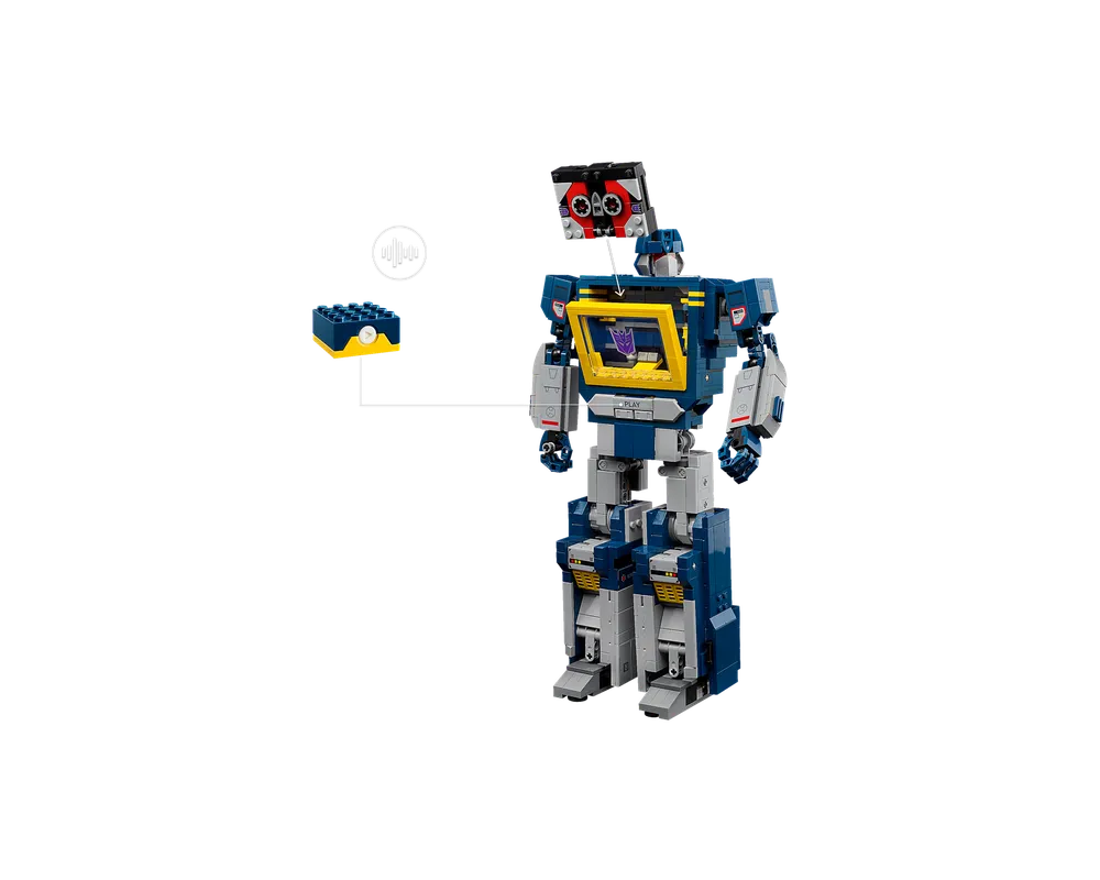 LEGO LEGO Ideas &#40;CUUSOO&#41; 10358 - Soundwave - Authentic LEGO Set Image 7