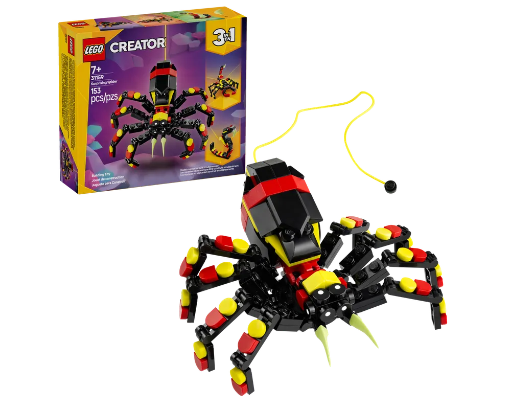 LEGO Creator 31159 - Surprising Spider - Authentic LEGO Set Main Image