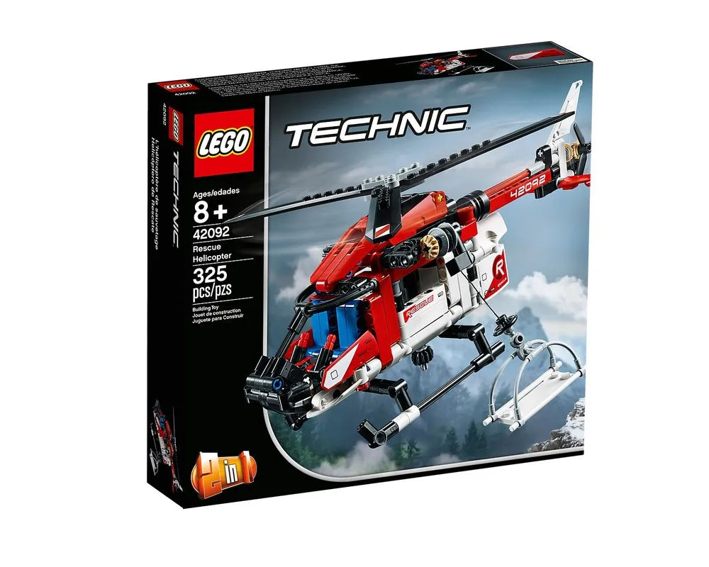 LEGO Technic 42092 - Rescue Helicopter - Authentic LEGO Set Main Image