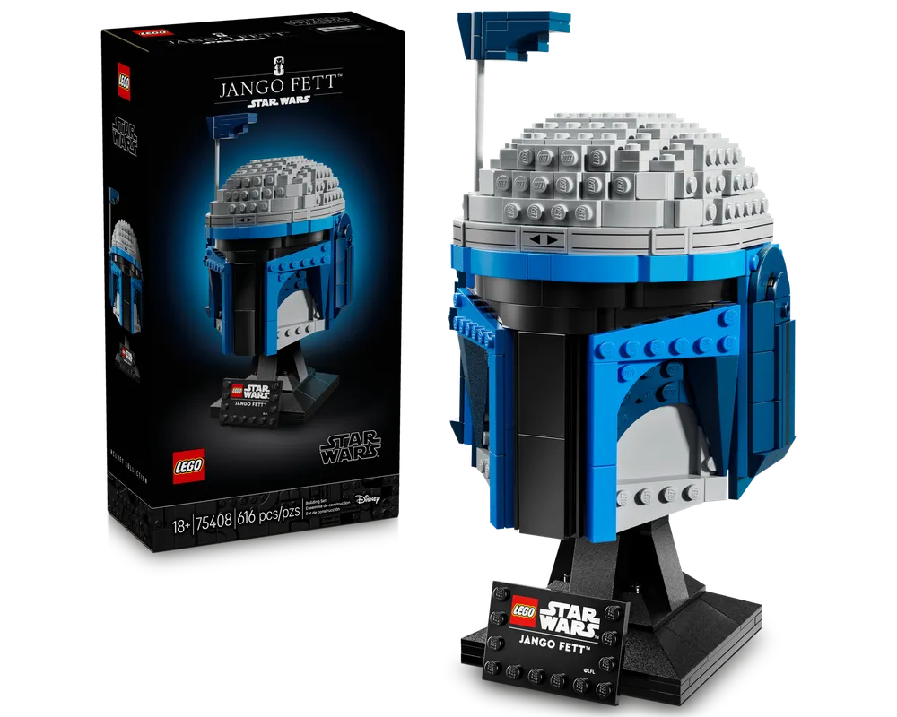 LEGO Star Wars 75408 - Jango Fett Helmet - Authentic LEGO Set Main Image
