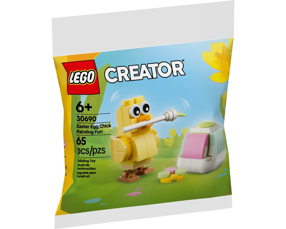 LEGO Creator 30690 - Easter Egg Chick Painting Fun paper bag / polybag - Authentic LEGO Set Main Image