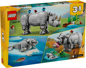 LEGO Creator 31171 - Majestic Rhino - Authentic LEGO Set Image 2