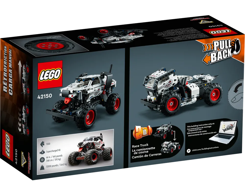 =LEGO Technic 42150 - Monster Jam Monster Mutt Dalmatian - Authentic LEGO Set Image 7