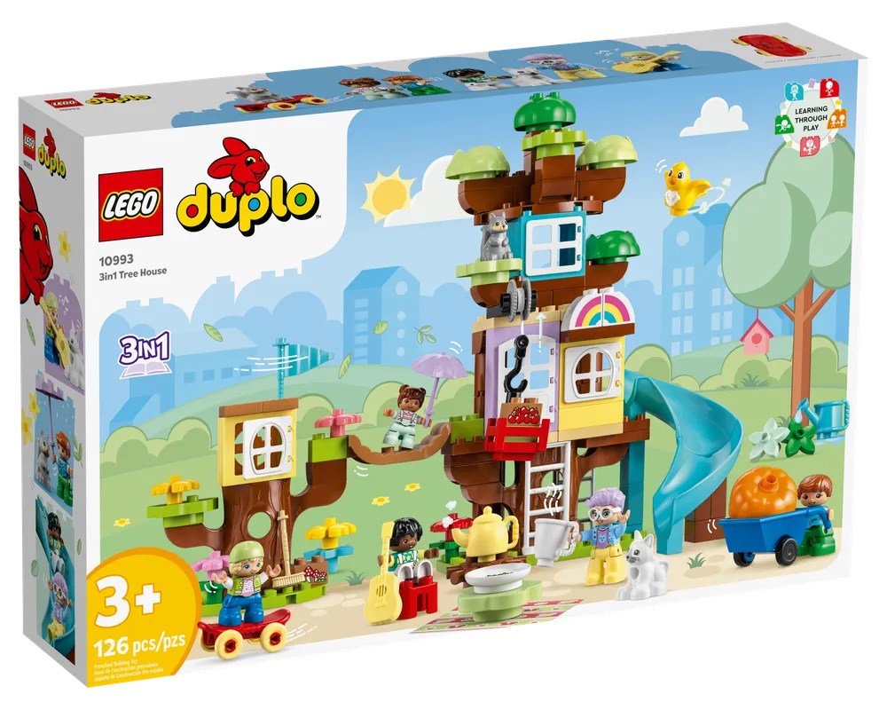 LEGO DUPLO 10993 - 3in1 Tree House - Authentic LEGO Set Main Image