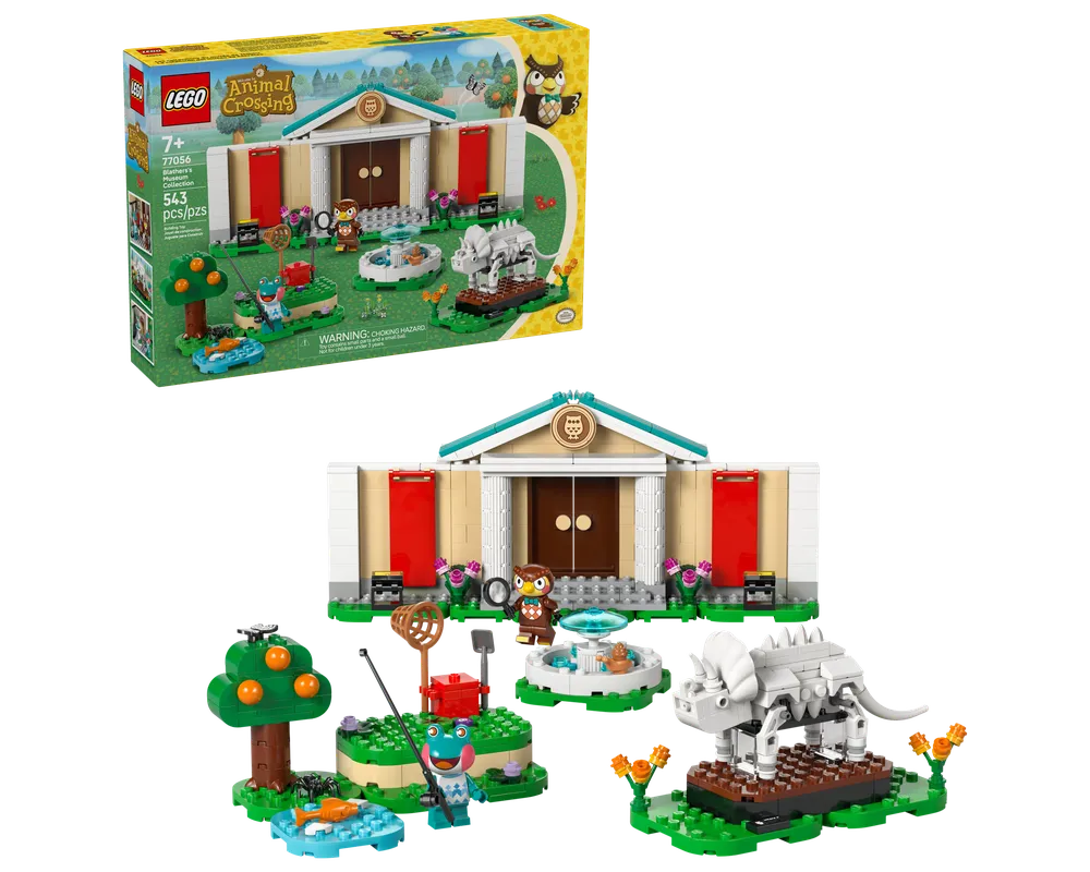 LEGO Animal Crossing 77056 - Blathers's Museum Collection - Authentic LEGO Set Main Image