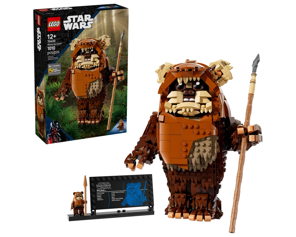 LEGO Star Wars 75430 - Wicket the Ewok - Authentic LEGO Set Main Image