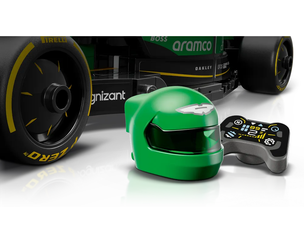LEGO SPEED CHAMPIONS 77245 - Aston Martin Aramco F1 AMR24 - Authentic LEGO Set Image 7