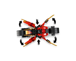 LEGO NINJAGO 70667 - Kai's Blade Cycle & Zane's Snowmobile - Authentic LEGO Set Image 5