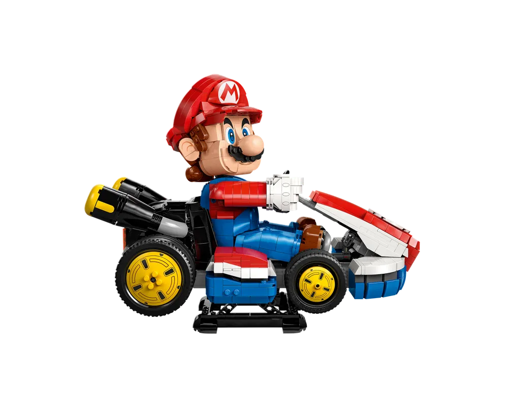 LEGO Super Mario 72037 - Mario Kart – Mario & Standard Kart - Authentic LEGO Set Image 15