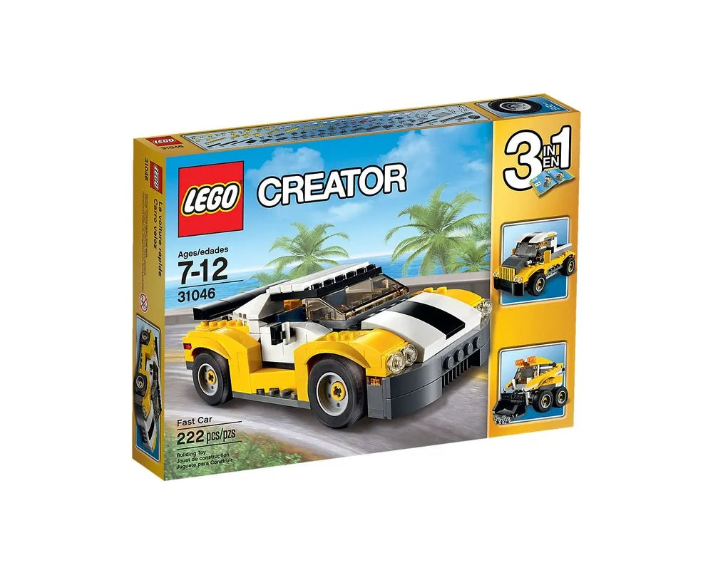 LEGO Creator 31046 - Fast Car - Authentic LEGO Set Main Image