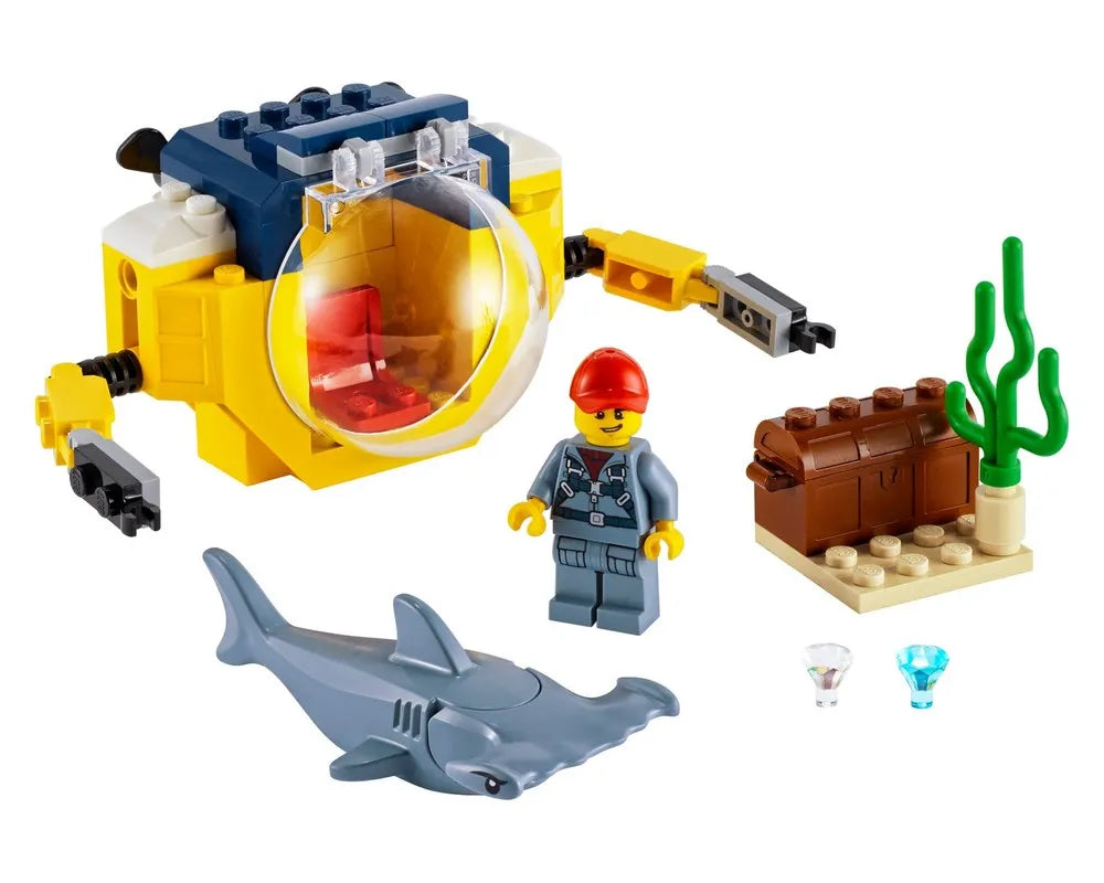 =LEGO City 60263 - Ocean Mini-Submarine - Authentic LEGO Set Image 2