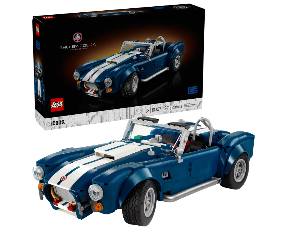 LEGO Creator 10357 - Shelby Cobra 427 S/C - Authentic LEGO Set Main Image