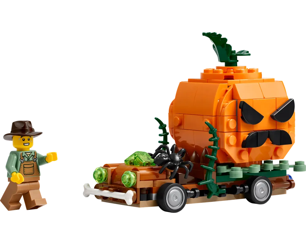 LEGO Holiday & Event 40822 - Jack-O'-Lantern Pickup Truck - Authentic LEGO Set Image 3