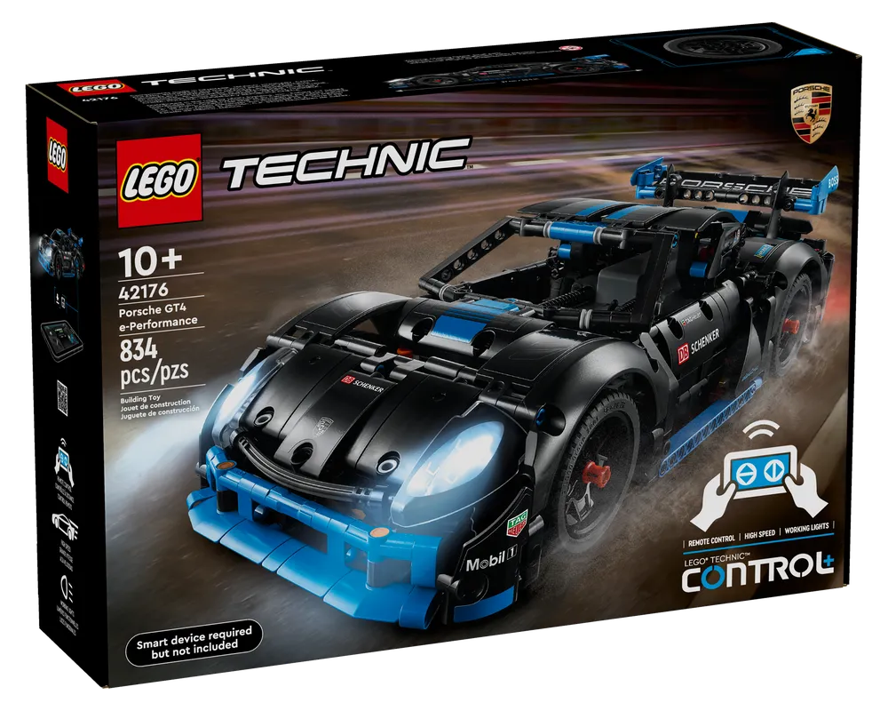 LEGO Technic 42176 - Porsche GT4 e-Performance - Authentic LEGO Set Main Image