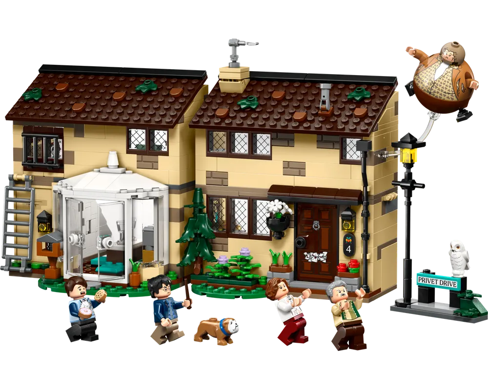 LEGO Harry Potter 76451 - Privet Drive: Aunt Marge's Visit - Authentic LEGO Set Image 14