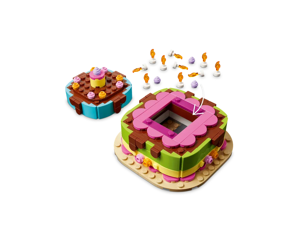 LEGO Holiday & Event 40815 - Birthday Party Cake - Authentic LEGO Set Image 15