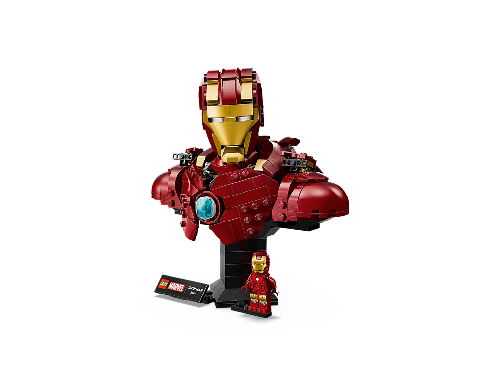 LEGO Super Heroes 76327 - Iron Man MK4 Bust - Authentic LEGO Set Image 16