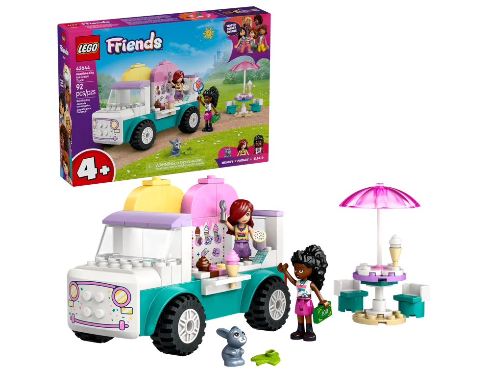 LEGO Friends 42644 - Heartlake City Ice Cream Truck - Authentic LEGO Set Main Image
