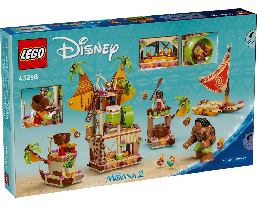 LEGO Disney 43258 - Kakamora Barge - Authentic LEGO Set Image 8