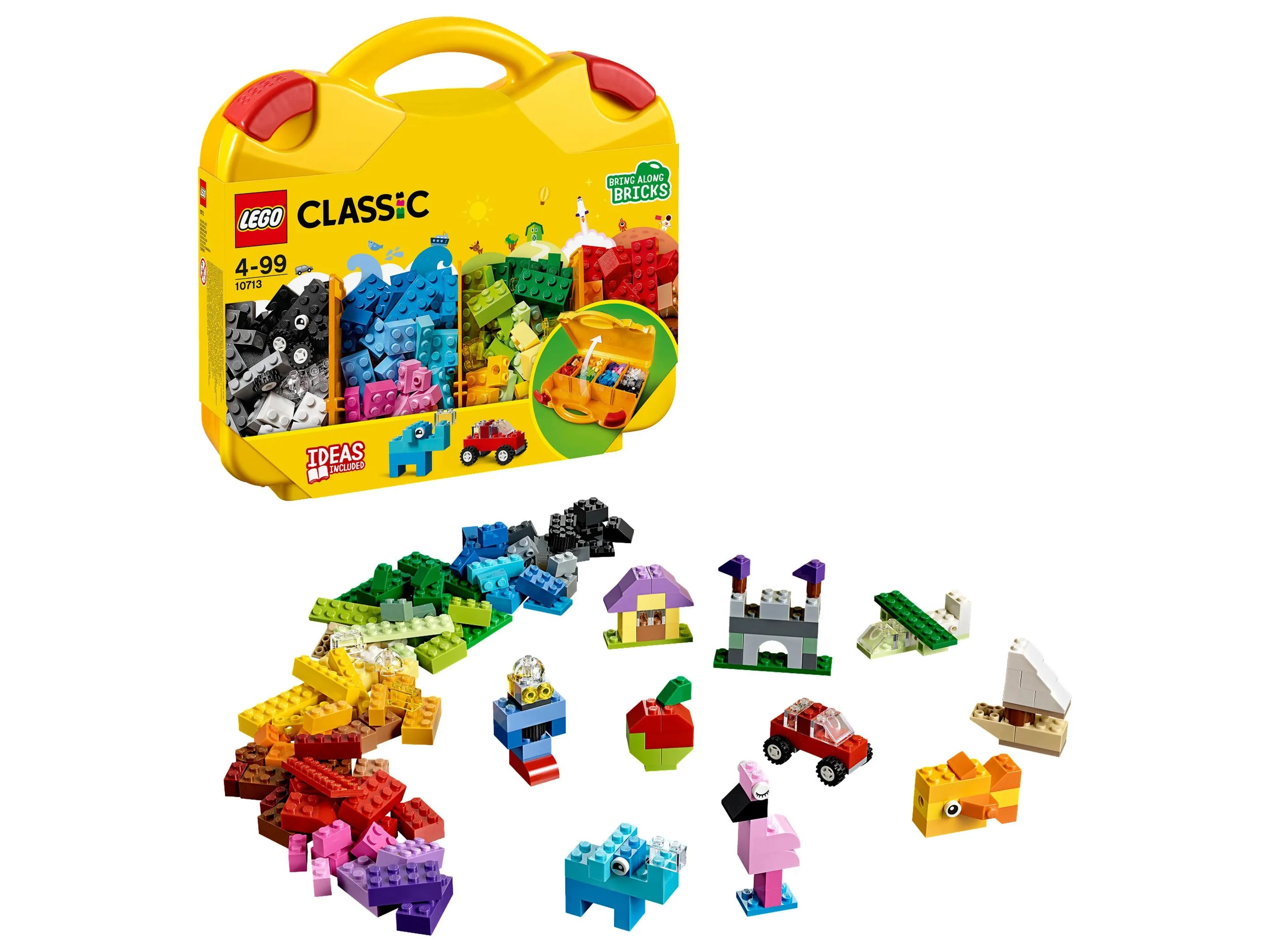 LEGO Classic 10713 - Creative Suitcase - Authentic LEGO Set Main Image