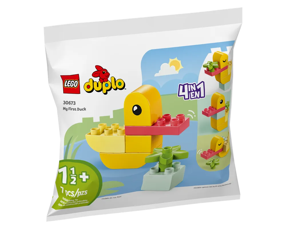 LEGO DUPLO 30673 - My First Duck polybag - Authentic LEGO Set Main Image
