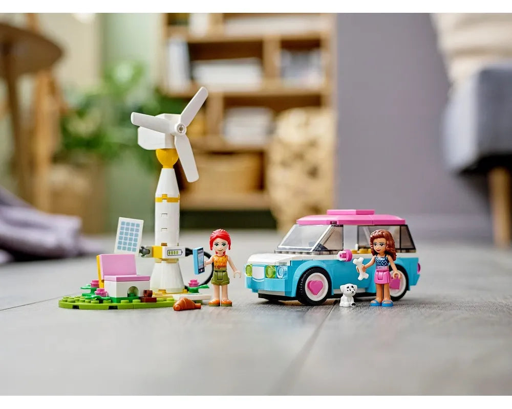 LEGO Friends 41443 - Olivia&#39;s Electric Car - Authentic LEGO Set Image 11